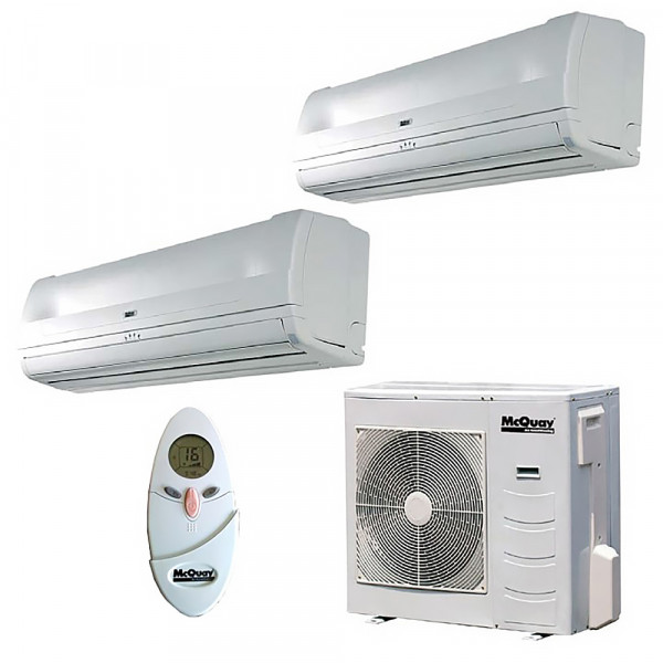 McQuay MWM010GR/MWM015GR/MMST101515AR с тремя внутренними блоками