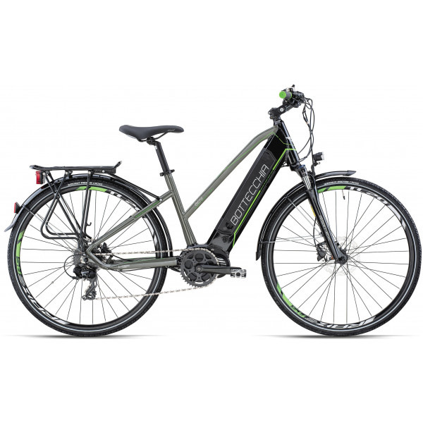 Электровелосипед Bottecchia BE19 28" Lady (black green)