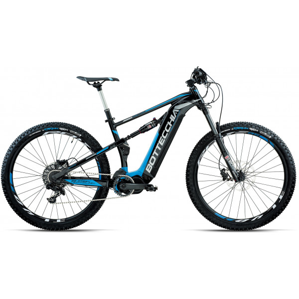 Электровелосипед Bottecchia E-Full Proton 27.5" (black blue)