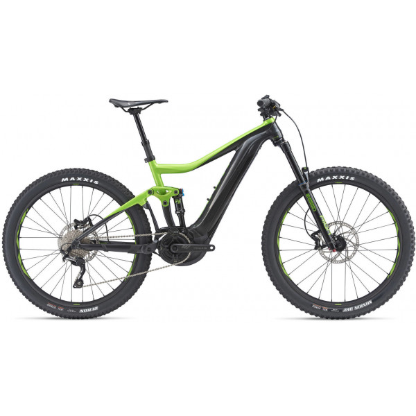 Электровелосипед Giant Trance E+ 3 Pro 27.5" (black green)