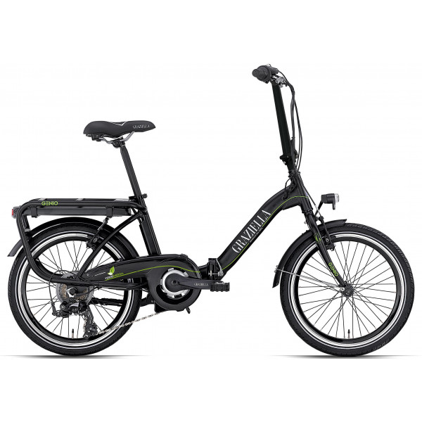 Электровелосипед Graziella Genio 20" (black)