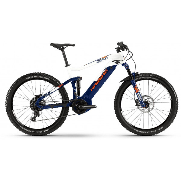 Электровелосипед Haibike SDURO FullSeven 5.0 27.5" (navy white)