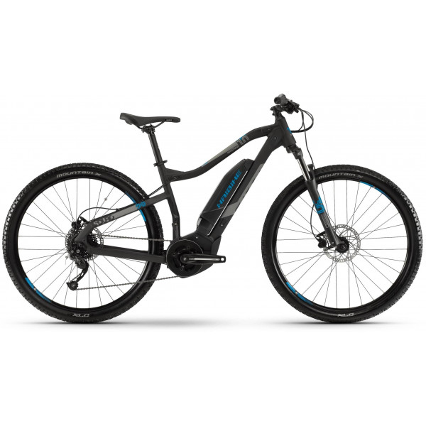 Электровелосипед Haibike Sduro HardNine 1.0 29" (black blue)
