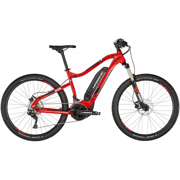 Электровелосипед Haibike Sduro HardSeven 3.0 27.5" (red black)