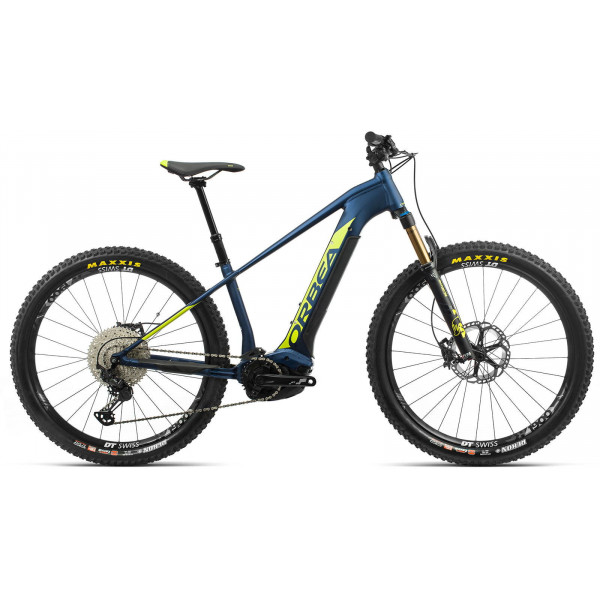 Электровелосипед Orbea Wild HT 10 27.5" (blue yellow)