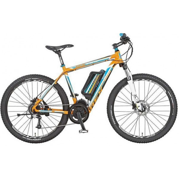 Электровелосипед Rex Bergsteiger 4,3 27,5'' (orange)