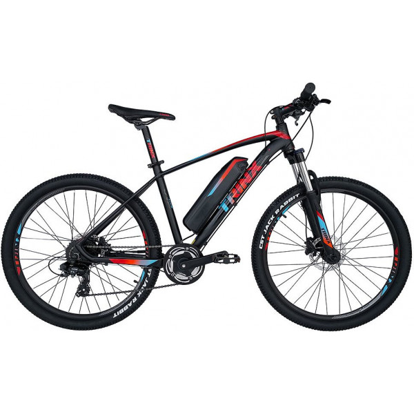 Электровелосипед Trinx E-Bike X1E 26" (black-red)