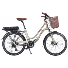 Электровелосипед Trinx Sella 2.0 24" (gold)