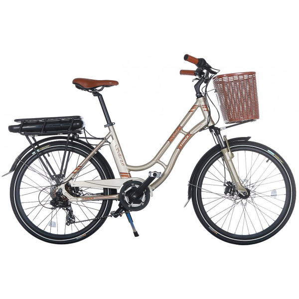 Электровелосипед Trinx Sella 2.0 24" (gold)