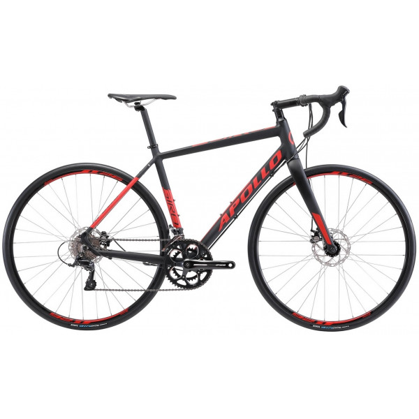 Велосипед Apollo Giro 20 (black-red)