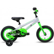Велосипед Apollo Neo boys 12" (black bright greenish)