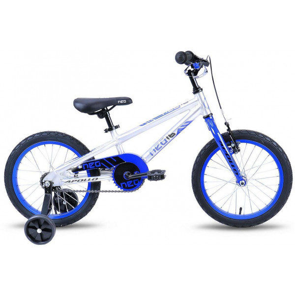 Велосипед Apollo Neo boys 16" (white blue)
