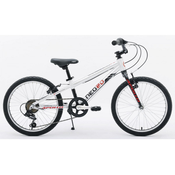 Велосипед Apollo Neo boys 6s 20" (white black)