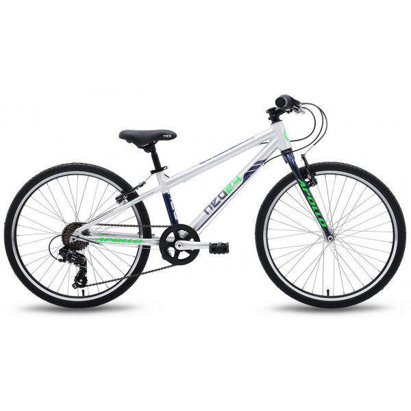 Велосипед Apollo Neo boys 7s 24'' (white green)