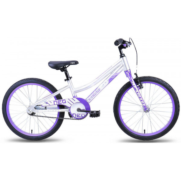 Велосипед Apollo Neo girls 20" (white purple)