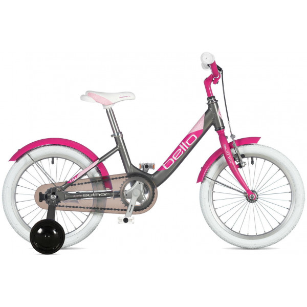 Велосипед Author Bello II 16" (grey pink)