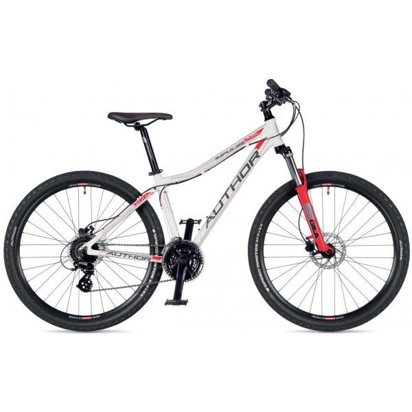 Велосипед Author Impulse ASL 27.5" 2019 (white-red)