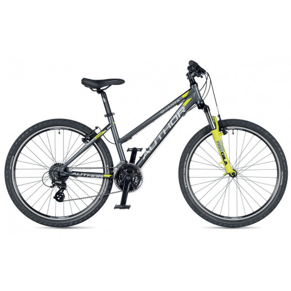 Велосипед Author Quanta 26" (grey yellow)