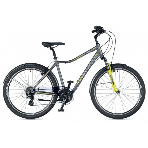 Велосипед Author Rapid 26" (grey yellow)