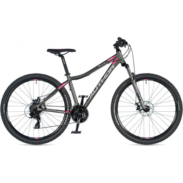Велосипед Author Rival ASL 27.5" (grey pink)