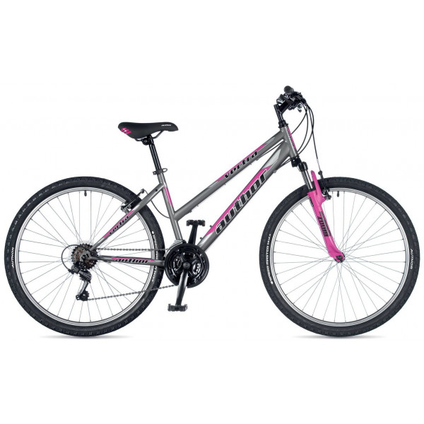 Велосипед Author Vectra 26" (grey pink)