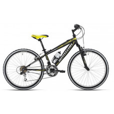 Велосипед Bottecchia 24 MTB 18 S Boy 2017 (black-yellow)