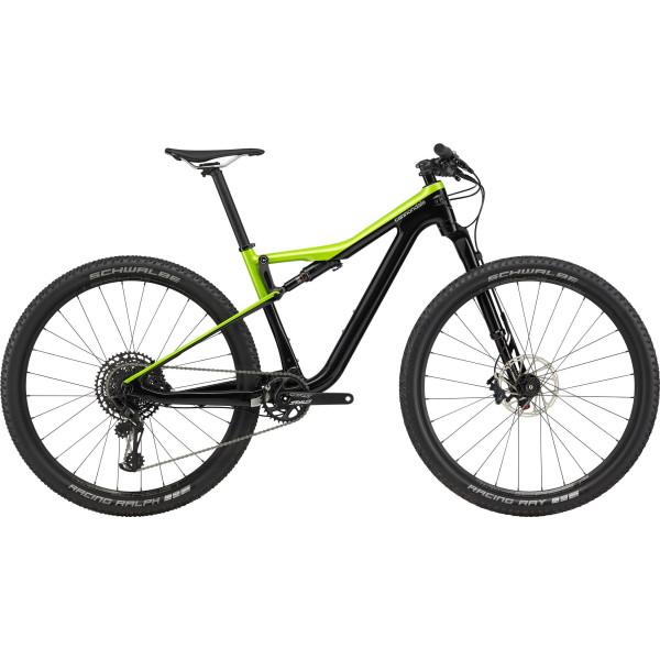 Велосипед Cannondale Scalpel-Si Carbon 4 27.5" (black green)