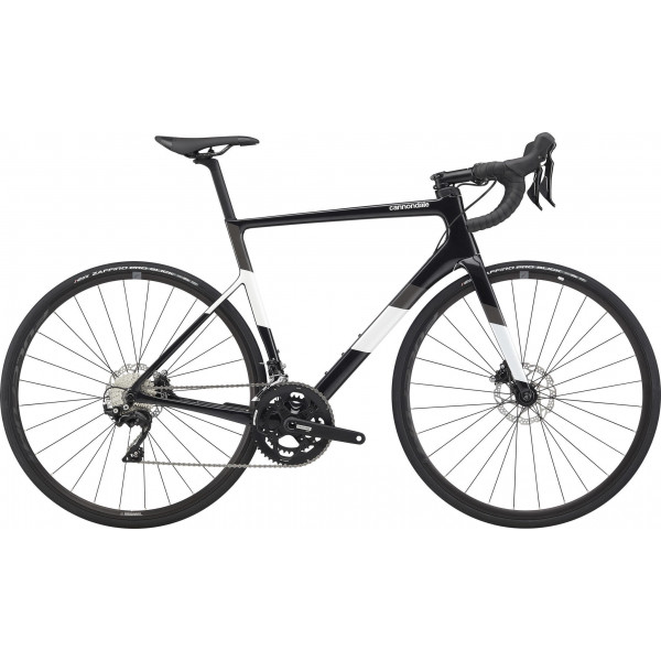 Велосипед Cannondale SuperSix Carbon Disc 105 (black white)