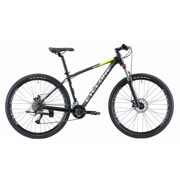 Велосипед Cyclone AX 27.5" (black green)