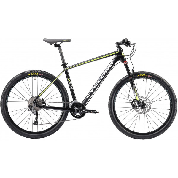 Велосипед Cyclone LX 27,5” 2019 (black green)