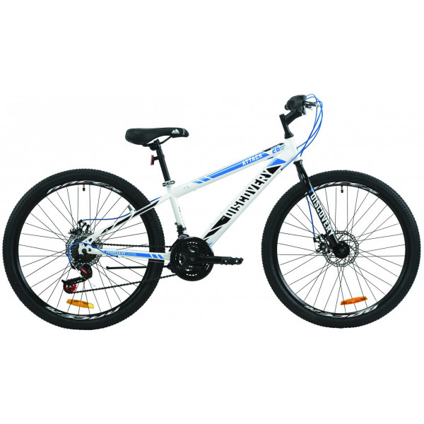 Велосипед Discovery Attack DD 26" (white black)