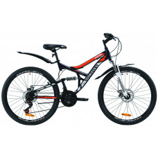 Велосипед Discovery Canyon AM2 DD 26" (blue orange)