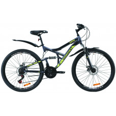 Велосипед Discovery Canyon AM2 DD 26" (grey yellow)