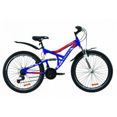 Велосипед Discovery Canyon AM2 V-br 26" (blue orange)