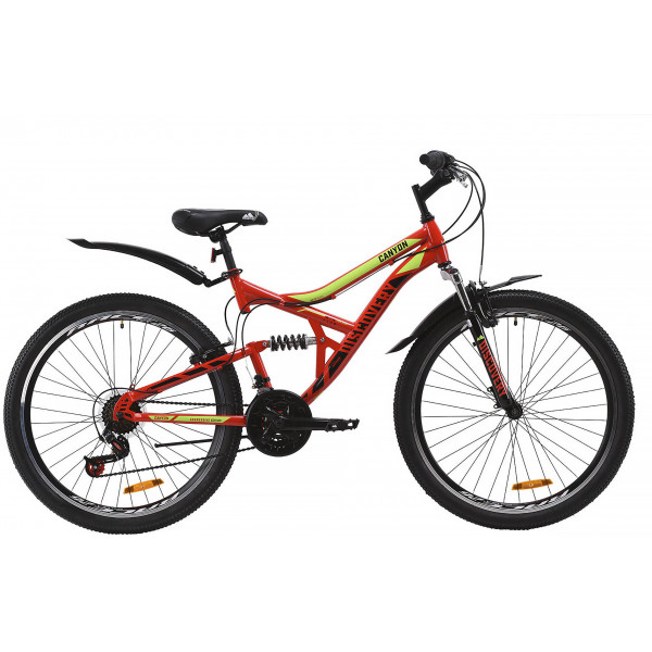 Велосипед Discovery Canyon AM2 V-br 26" (red yellow)