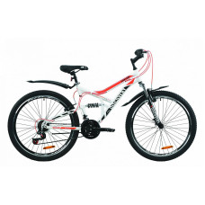 Велосипед Discovery Canyon AM2 V-br 26" (white-red)