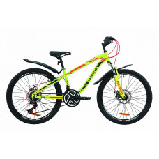 Велосипед Discovery Flint AM DD 24" (green red)