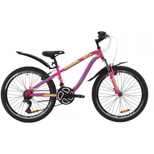 Велосипед Discovery Flint AM V-br 24" (pink blue)