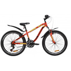 Велосипед Discovery Flint AM V-br 24" (red yellow)