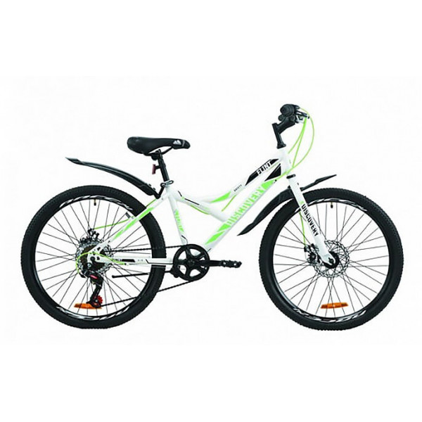 Велосипед Discovery Flint DD 24" (white green)