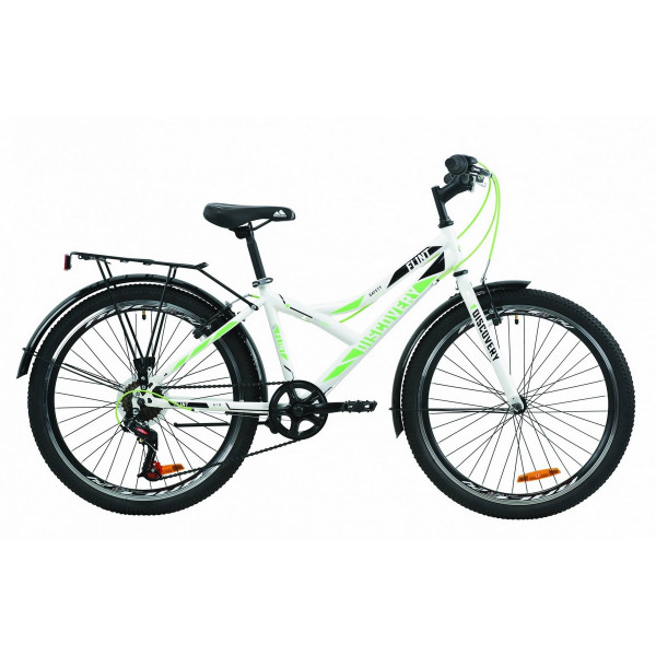 Велосипед Discovery Flint MC 24" (white green)