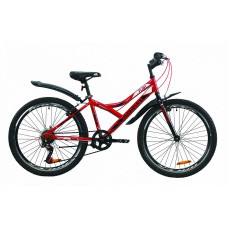 Велосипед Discovery Flint V-br 24" (black red)