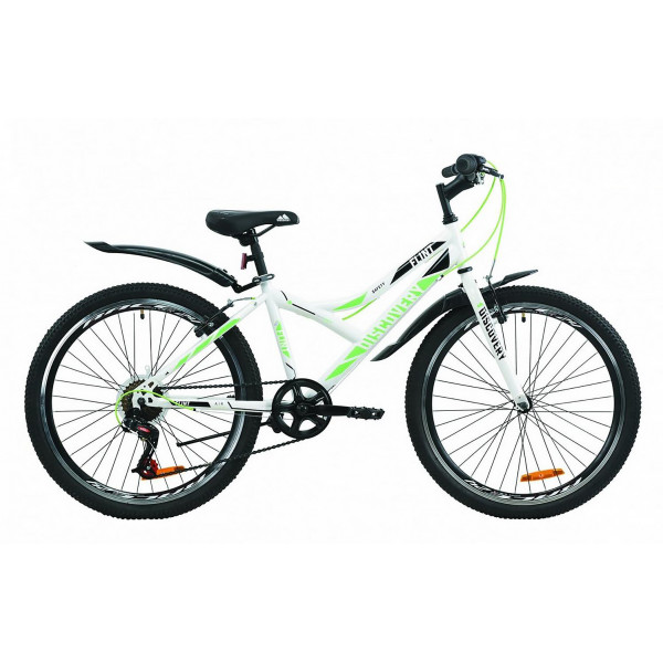 Велосипед Discovery Flint V-br 24" (white green)