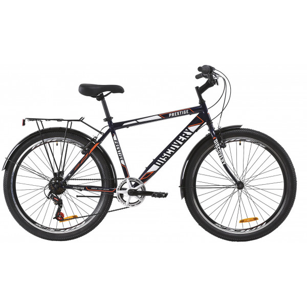 Велосипед Discovery Prestige Man V-br 26" (dark-blue)