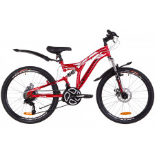 Велосипед Discovery Rocket 24 DD 2019 (red white)