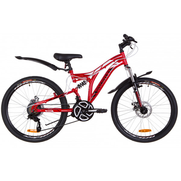 Велосипед Discovery Rocket 24 DD 2019 (red white)