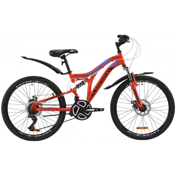 Велосипед Discovery Rocket AM2 DD 24" (red blue)