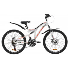 Велосипед Discovery Rocket AM2 DD 24" (white orange)