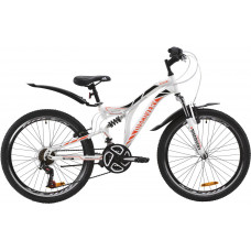 Велосипед Discovery Rocket AM2 V-br 24" (white orange)