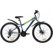 Велосипед Discovery Trek AM DD 26" (blue yellow)